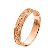 Обручальное кольцо из красного золота 200-000-128