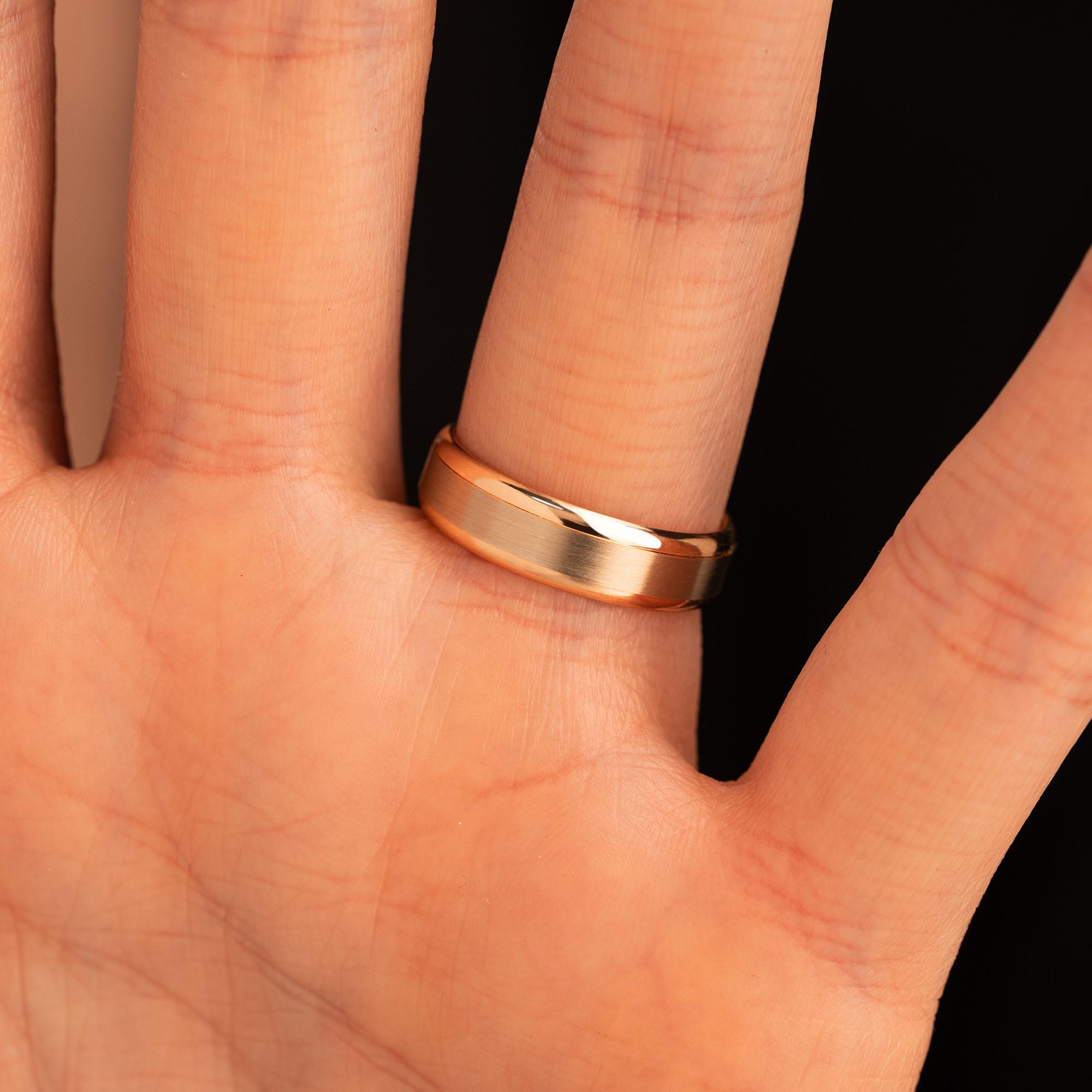 Обручальное кольцо из золота (синтеринг) 450-000-974